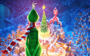 Poster of  American 3D computer-animated comedy Christmas film, The Grinch (November 09, 2018)